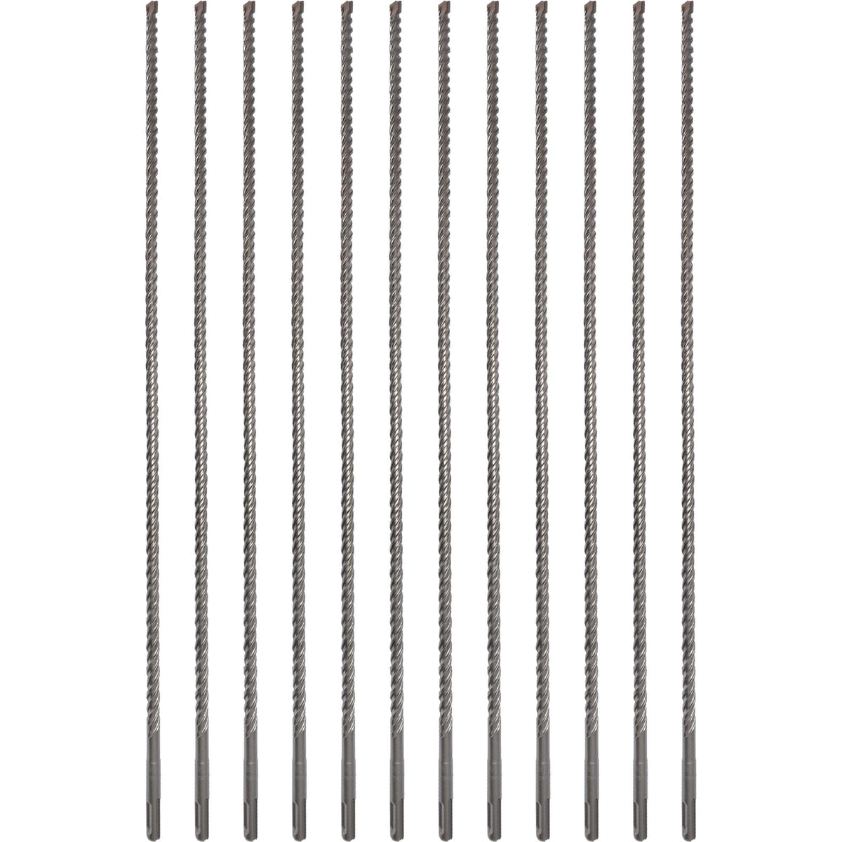 Diablo DMAPL2260-12 SDS-Plus 2 Cutter Carbide-Tipped Hammer Drill Bit For SDS Plus Rotary Hammers 3/8 Inch x 22 Inch x 24 Inch Pack of 12