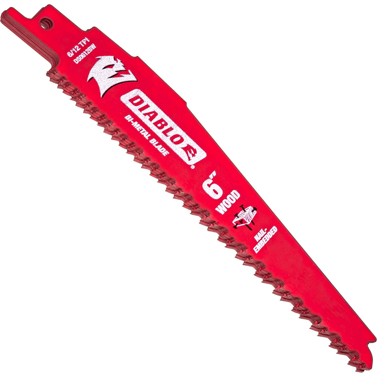 Diablo DS0014S Bi-Metal Reciprocating Saw Blades for Nail-Embedded Wood And Metal 14 Piece Set