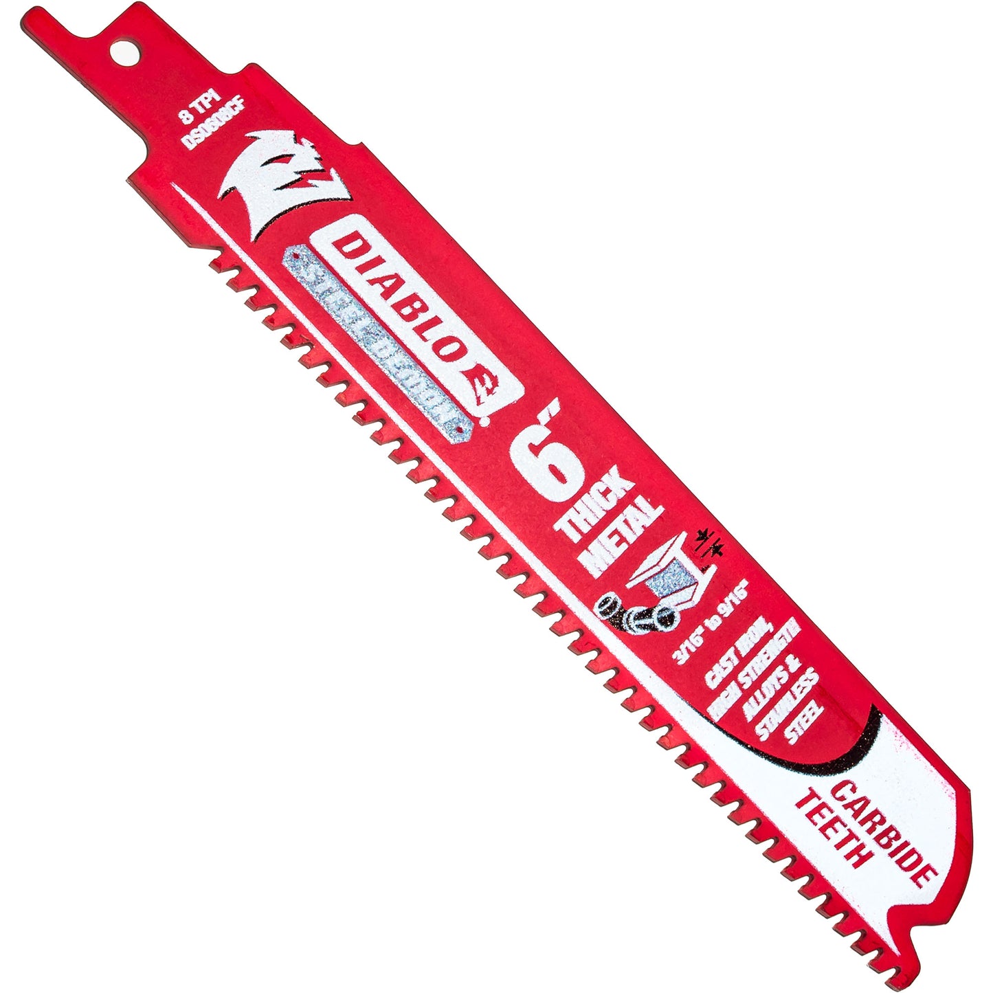 Diablo DS005SC Demolition Reciprocating Saw Blade Specifically Designed For Maximum Performance For Metal Cutting 5 Piece Set
