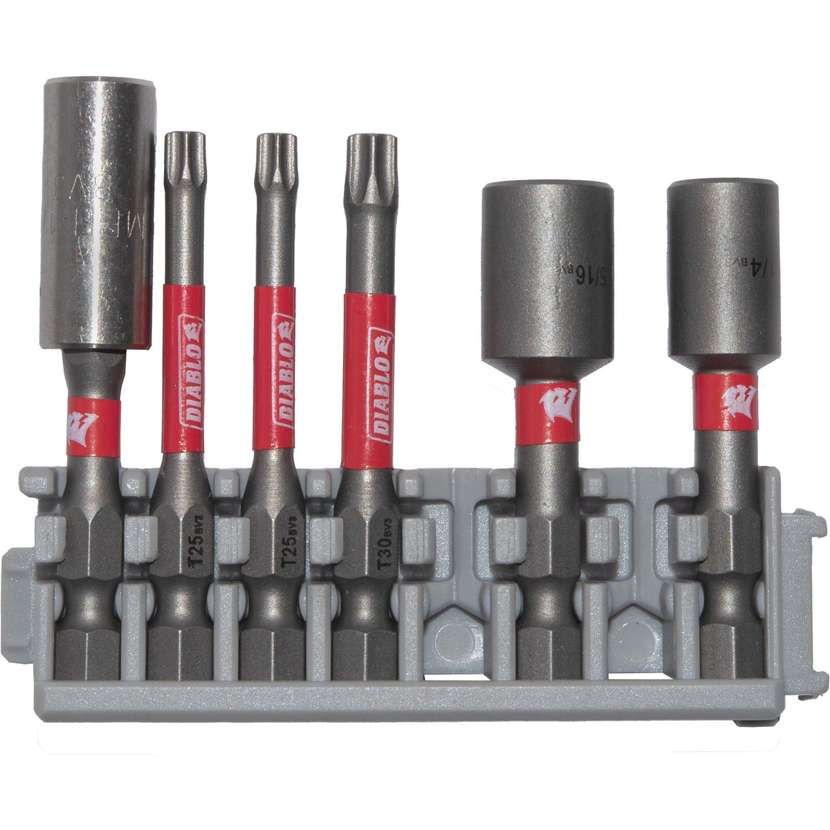 Diablo DSC-S14 High-Performance Magnetic Screwdriving Bits 14 Piece Set