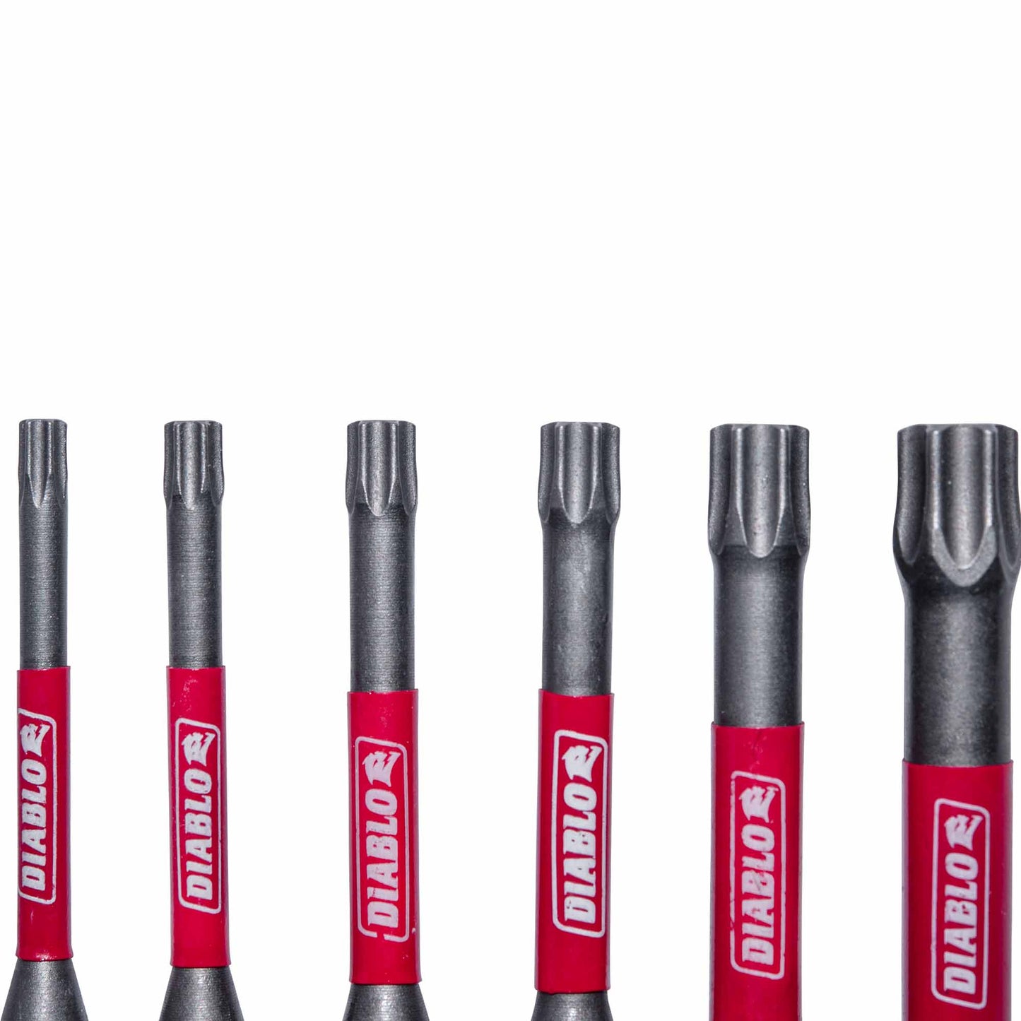 Diablo DTV2-S6 Driver Torx Bit Assorted Pack 1/4 Inch Hex x 2 Inch Includes T10, T15, T20, T25, T30 and T40 Bits 6 Piece Set