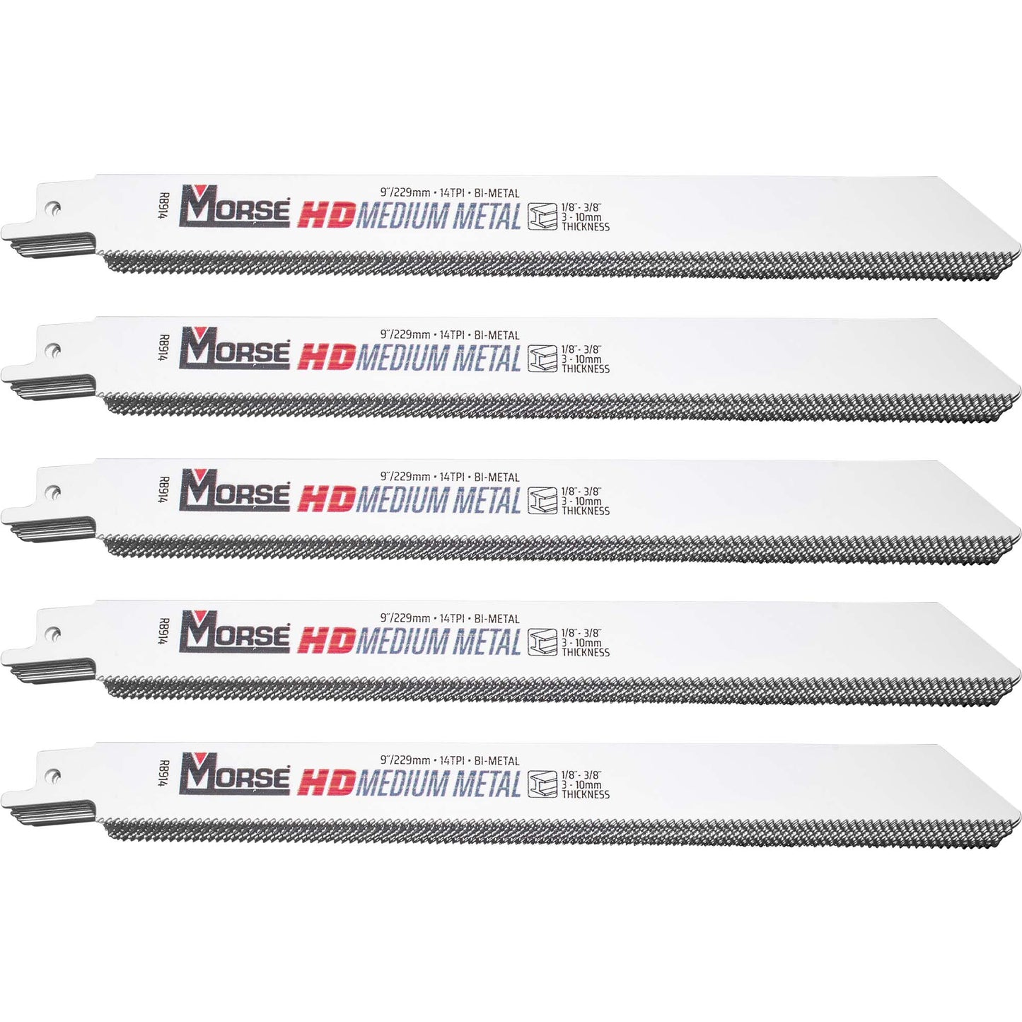 RECIP BIM MET 9" 035 14T 100PK