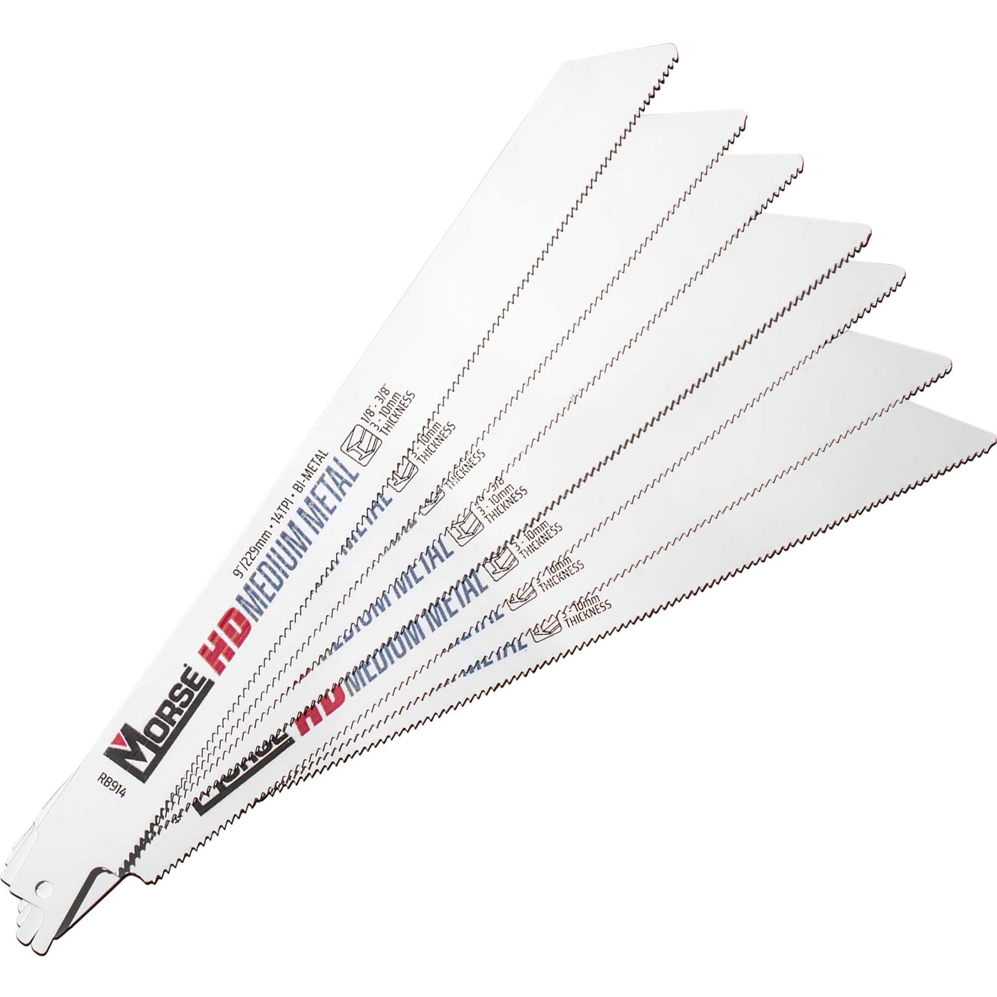 RECIP BIM MET 9" 035 14T 100PK