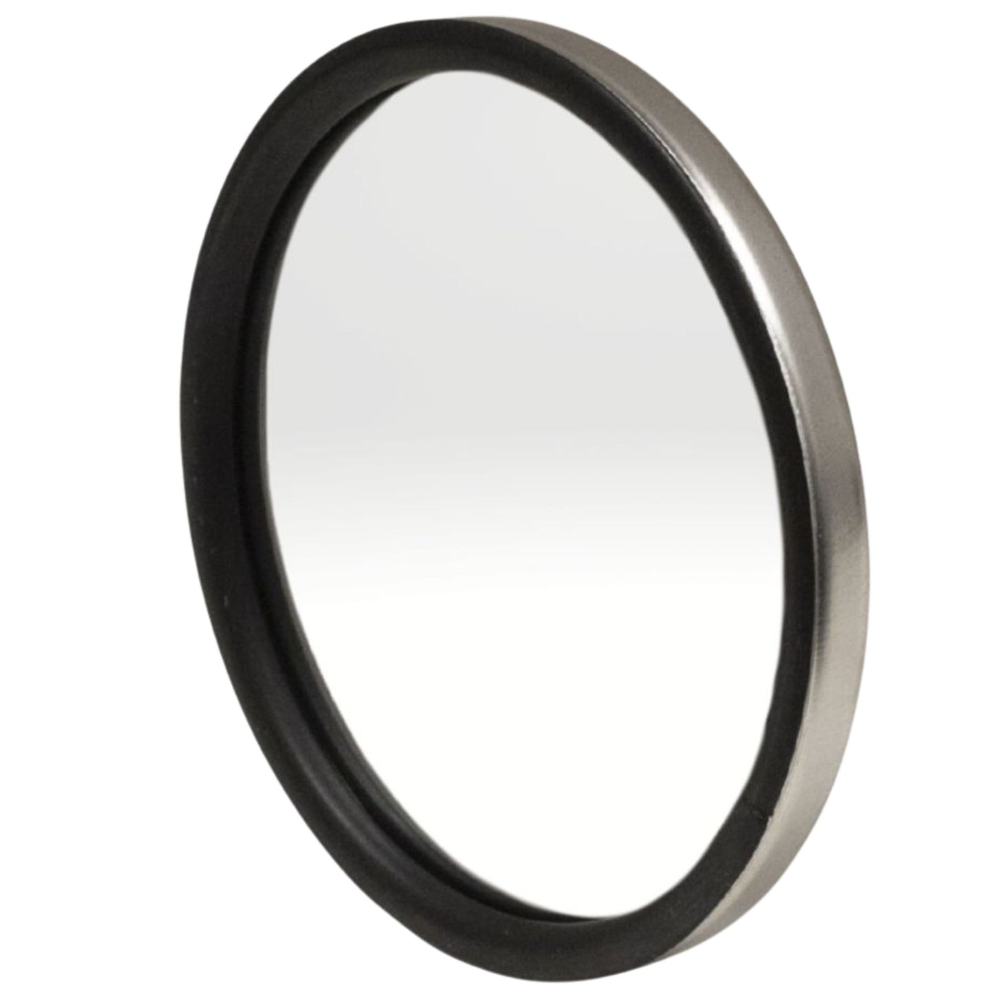 Brock Replacement Universal Convex Side Mirror 5" Stainless Steel with Bracket