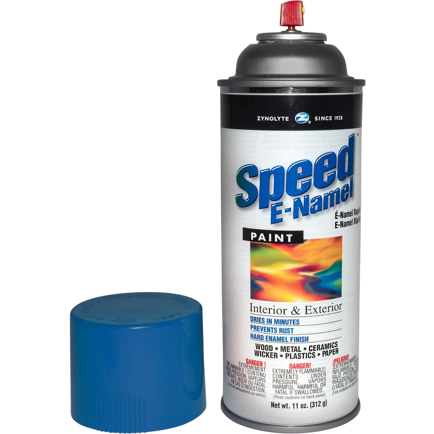 Zynolyte Speed E-Namel Z471 Fast Drying Enamel Spray Paint Royal Blue 11 oz Can Case of 12
Z471C