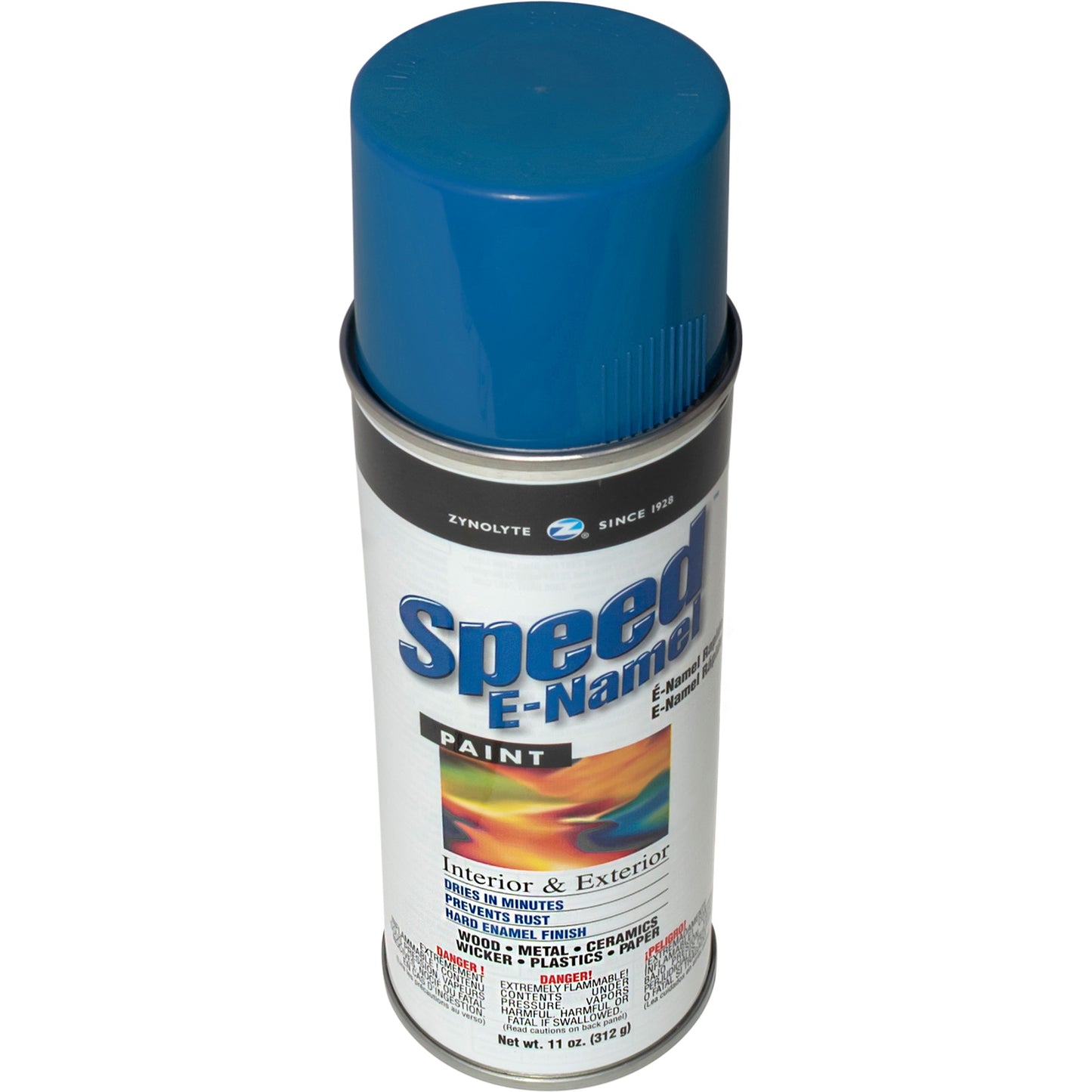 Zynolyte Speed E-Namel Z471 Fast Drying Enamel Spray Paint Royal Blue 11 oz Can Case of 12
Z471C