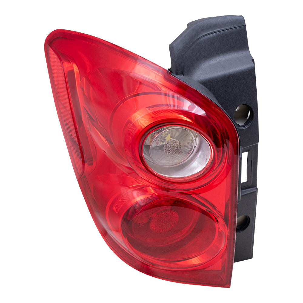 Brock Replacement Driver Tail Light Compatible with 2010-2015 Equinox 22759316