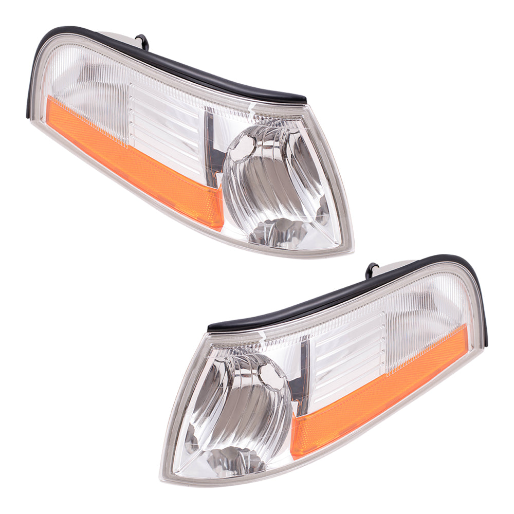 Park/Signal/Side Marker for 2003-2005 Grand Marquis for 3W3Z13201AA Set FO2520171